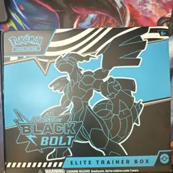 “OPENED” Pokemon Elite Trainer Box Black Bolt & Phantasmal Flames - Image 1