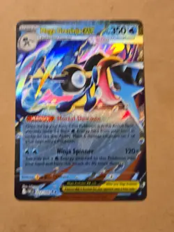 Pokemon TCG Mega Greninja Ex 022/086 Chaos Rising - Image 1