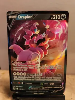 Drapion V Rare #118 Lost Origin SWSH11 Pokemon English NM - Image 1