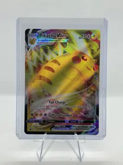 Pokemon Holo Promo Card Lot Pikachu V SWSH285 & Pikachu VMAX SWSH286 - Image 2