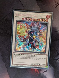 Jurrac Meteor (Alternate Artwork) - BLMM-EN150 Secret Rare - 1st Ed Yugioh NM - Image 1