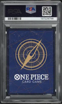 2024 One Piece Promo Treasure Boosters Alt Art Monkey D. Luffy #ST10-006 PSA 10 - Image 2