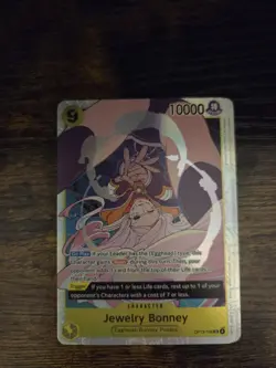 One Piece Card Game Jewelry Bonney OP13-108 SR Foil EN Carrying On His Will NM - Image 1
