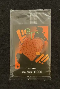 One Piece TCG DON!! Card Op-Op Fruit DF-03 Devil Fruits Vol.3 SEALED Promo - Image 1