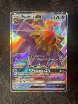 Pokemon TCG Starmie GX 14/68 Ultra Rare Holo Card -Hidden Fates NM Condition - Image 1