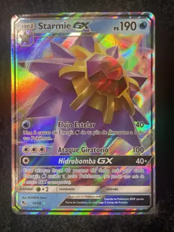 Pokemon TCG Starmie GX 14/68 Ultra Rare Holo Card -Hidden Fates NM Condition - Image 3