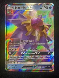 Pokemon TCG Starmie GX 14/68 Ultra Rare Holo Card -Hidden Fates NM Condition - Image 4