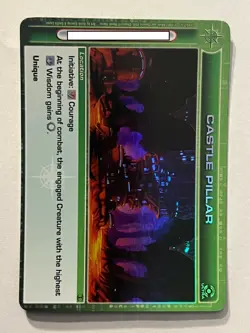 Chaotic 204/232 Castle Pillar Ultra Rare Holo Foil Card Location - Image 1