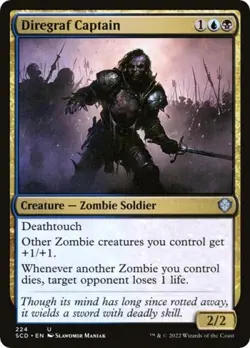Diregraf Captain - Near Mint MTG Commander 2022 Starter Decks - Image 1