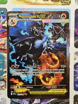Pokemon Mega Charizard Ex 125/094 French Card Mint - Image 1