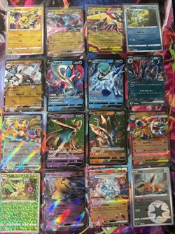 Pokemon 16 Card Lot nm V Max Mega Amazing Ex HOLO Rare Hits Only F32 - Image 1