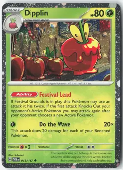 Dipplin - (Cosmo Holo) Holo Promo Miscellaneous Cards & Products 018/167 NM - Image 1