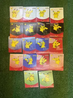 Lot Of 18 Sealed Pokemon 25th Anniversary McDonald's Happy Meal card packs 2021 - Image 1