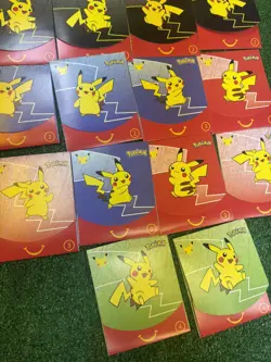Lot Of 18 Sealed Pokemon 25th Anniversary McDonald's Happy Meal card packs 2021 - Image 2