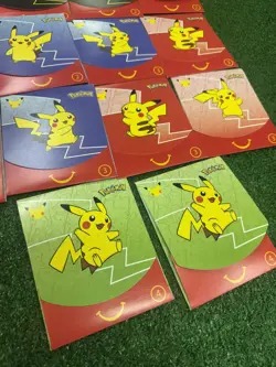 Lot Of 18 Sealed Pokemon 25th Anniversary McDonald's Happy Meal card packs 2021 - Image 4