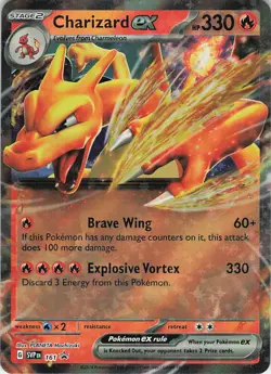 Charizard ex Holo Promo SV: Scarlet & Violet Promo Cards 161 NM - Image 1