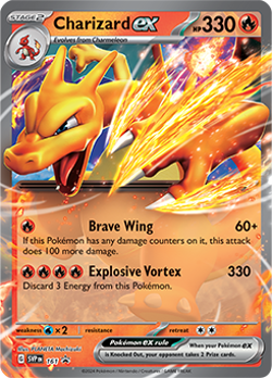Charizard ex - Promo SV: Scarlet & Violet Promo Cards 161 NM - Image 1