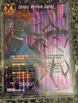Demigra, Wormhole Opened SPR BT25-120 Dragon Ball Super Card Masters - Image 1