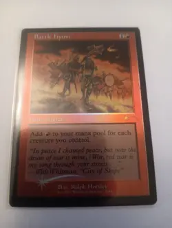 Battle Hymn FOIL - 2346 Retro Back in My Day! Secret Lair Two Scoops MTG - Image 1
