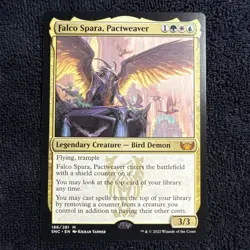 Falco Spara, Pactweaver Regular SNC 186/281 Magic MTG NM - Image 1