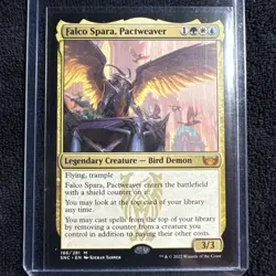 Falco Spara, Pactweaver Regular SNC 186/281 Magic MTG NM - Image 3