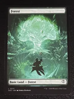 MTG Secrets of Strixhaven Forest Full Art 0271 NM - Image 1