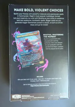 Magic The Gathering Secrets of Strixhaven Prismari Artistry Commander Deck MTG - Image 2