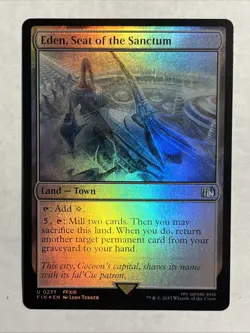 Eden, Seat of the Sanctum Final Fantasy Foil - Image 1