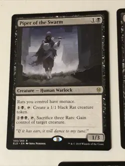 Piper Of The Swarm X3 Throne Of Eldraine Near Mint Condition - Image 4