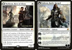 Light Play x 1 Kytheon, Hero of Akros - ORI Prerelease Magic Promos - FOIL - Image 1