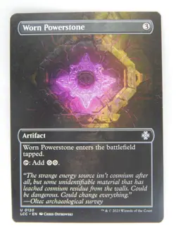 Magic the Gathering TCG - Lost Caverns of Ixalan Commander 120 - WORN POWERSTONE - Image 1