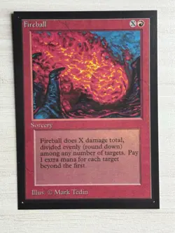 Fireball Collector's Edition Intl - NM - MTG - Magic the Gathering - Image 1