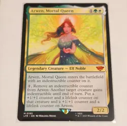 Arwen, Mortal Queen MTG LOTR #0193 Rare Legendary Creature EN - Near Mint - Image 1