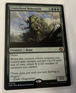 Craterhoof Behemoth Tarkir: Dragonstorm Regular 138 - Image 2