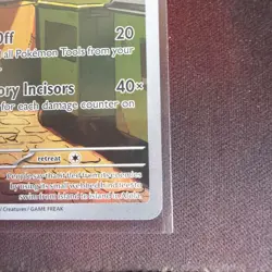 Raticate 99/88 Illustration Holo Rare Pokemon Perfect Order ME03 NM - Image 4