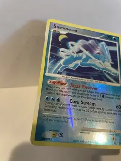 2007 Pokemon Suicune 19/132 Secret Wonders Reverse Holo - Image 2