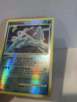 2007 Pokemon Suicune 19/132 Secret Wonders Reverse Holo - Image 3
