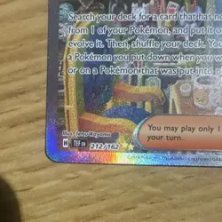 Salvatore Pokemon TCG Temporal Forces Full Art Holo Ultra Rare 212/162 - Image 3