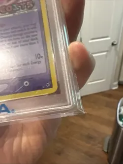 2005 POKEMON EX DEOXYS #17 DEOXYS-REVERSE FOIL PSA 8 - Image 5