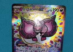 Pokemon TCG Pecharunt EX 163/131 Hyper Rare Prismatic Evolutions NM Condition - Image 4