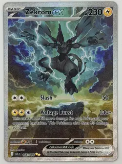 Zekrom ex 166/086 Black Bolt Special Illustration Rare NM - Image 1