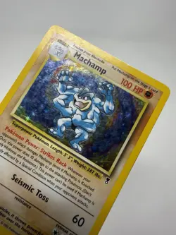 Pokemon Machamp 15/110 Legendary Collection Holo Rare WOTC 2002 TCG - Image 3