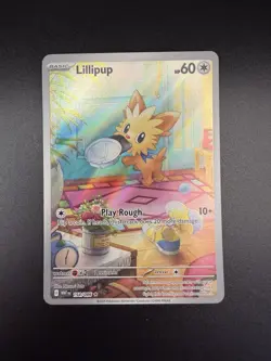 Pokemon TCG Lillipup 154/086 SV White Flare - Image 1