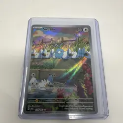 Pokemon Swablu SV04 Paradox Rift 213/182 Holo Illustration Rare Full Art - Image 1