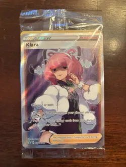 Klara SWSH302 SEALED Black star Promo - Pokemon TCG. - Image 1