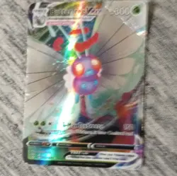 Butterfree VMAX 300 HP Holo Ultra Rare - SWSH03 Darkness Ablaze Pokemon TCG - Image 1