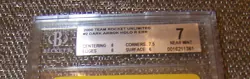 Dark Arbok Holo Team Rocket BGS 7, 7.0 Vintage Rare Holo Pokemon #2/82, error - Image 2