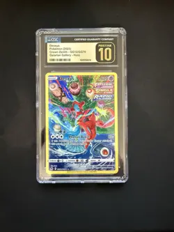 Pokemon Deoxys GG12/GG70 2023 Crown Zenith Galarian Gallery Holo CGC 10 Pristine - Image 1