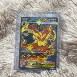Mega Emboar EX 273/217 XY Secret Rare Holo Full Art EX English - Image 1
