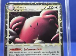 Pokemon Spanish HeartGold & SoulSilver Blissey Prime 106/123 CGC Mint 9 - Image 2